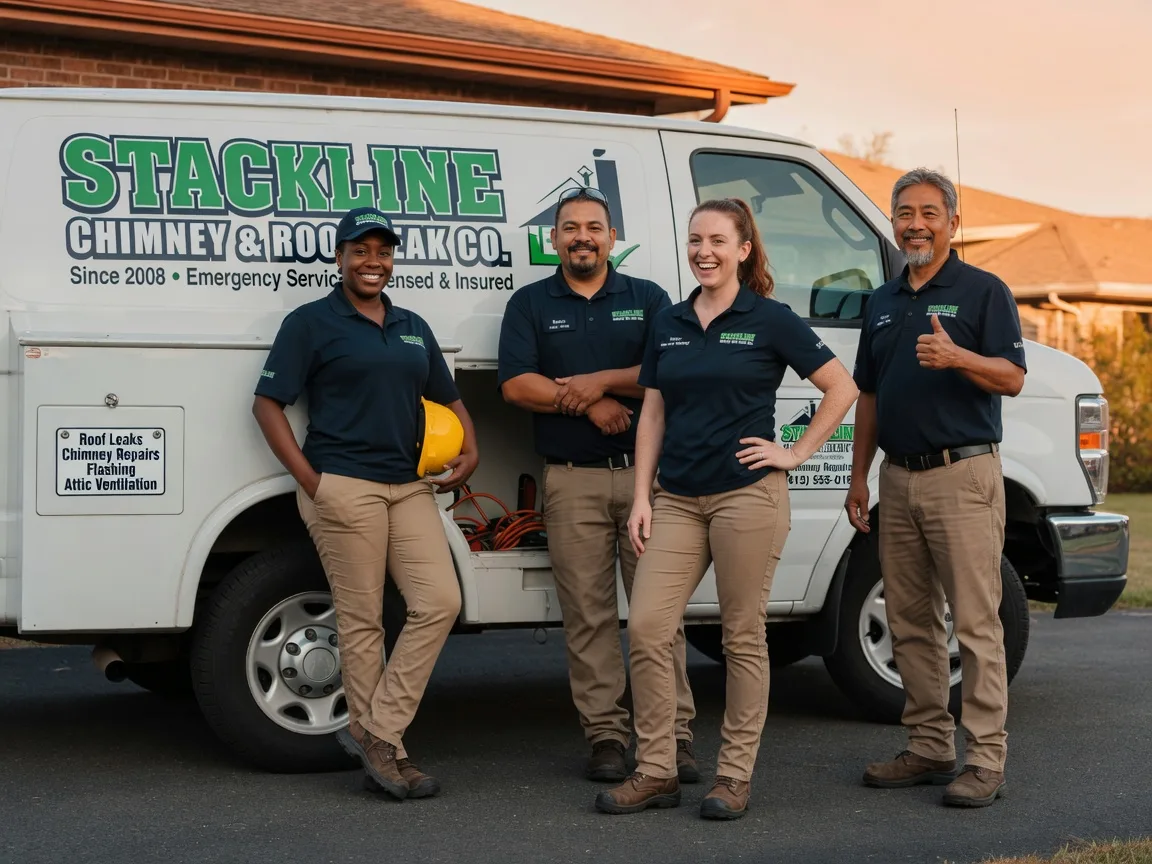 Chimney flashing repair company in Gray, PA